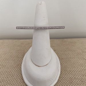 Sterling Silver Adjustable Line Ring